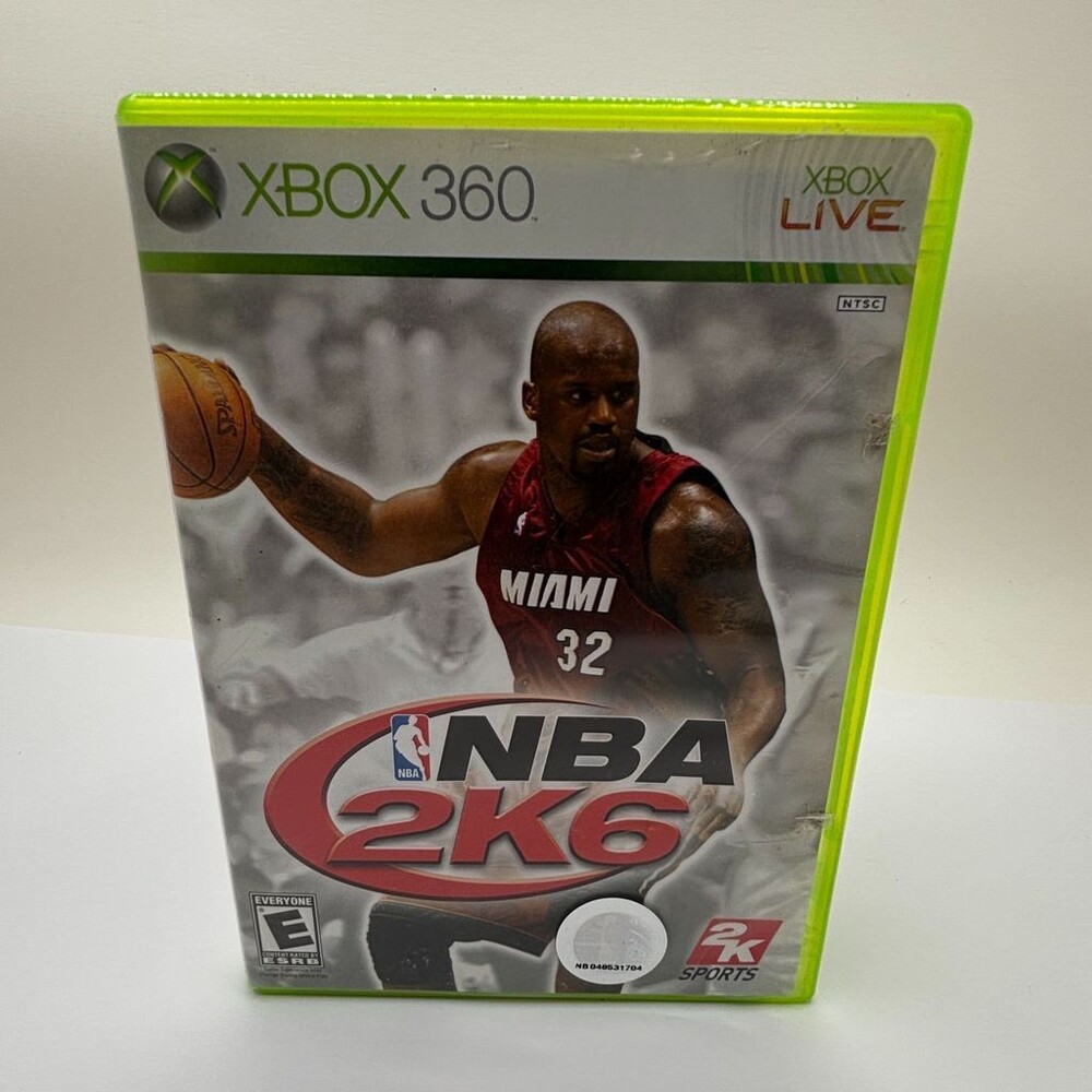 NBA 2K6 X360 Sports Basketball Game (Xbox 360, 2005) Complete W/ Manual